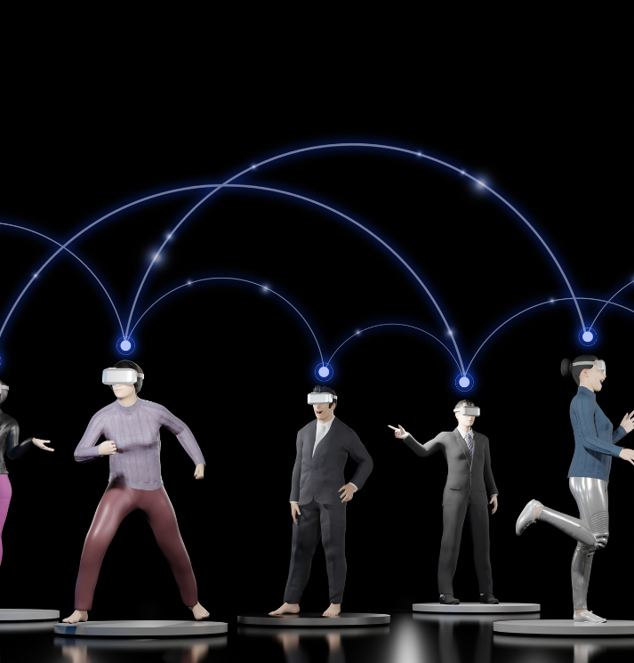 Redefining Collaboration in 3D Spaces.